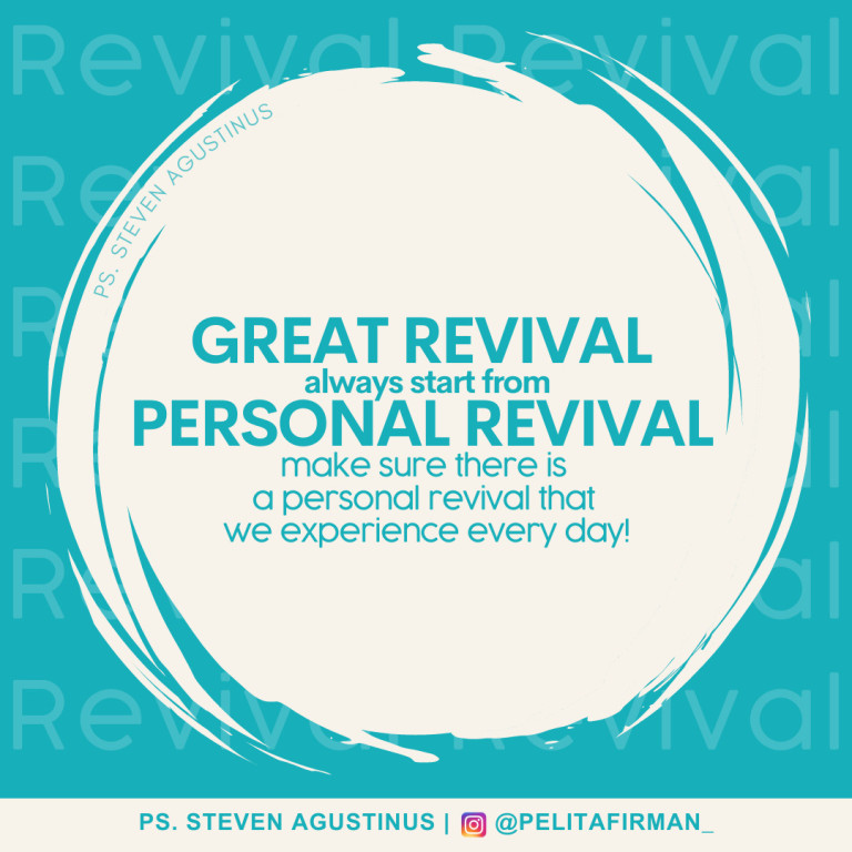 Experiencing Personal Revival: Finding the Reality of God in Your Life – May 4, 2023